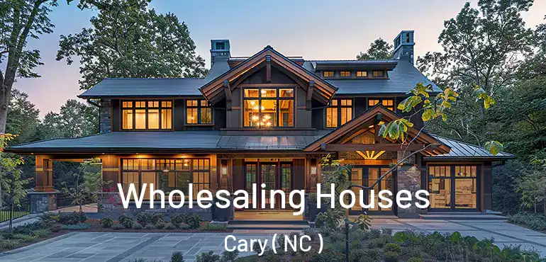  Wholesaling Houses Cary ( NC )